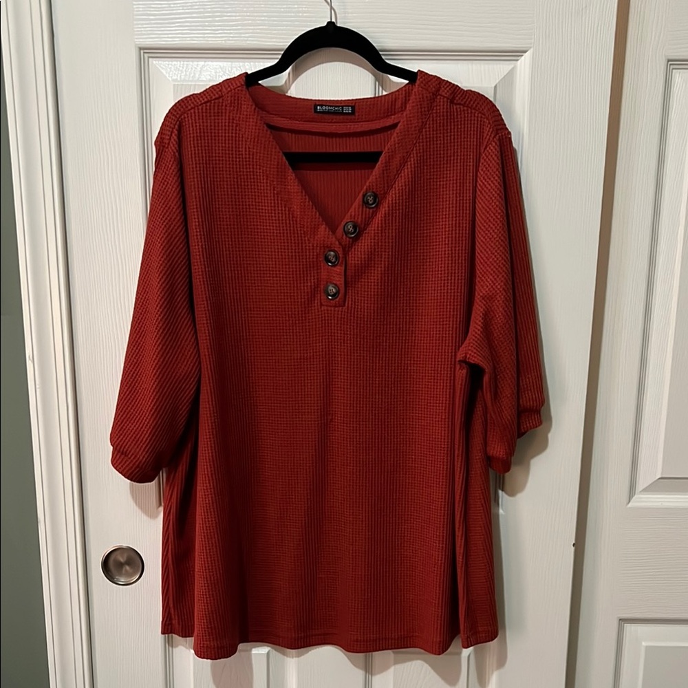 BloomChic Burnt Orange Top